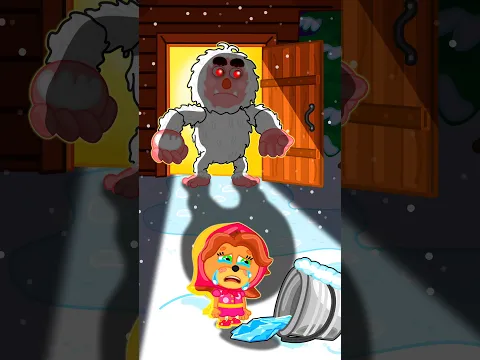 Familia de leones | La inteligente Masha visita al Yeti. Desafío invernal | Nursery Rhyme & Song #94