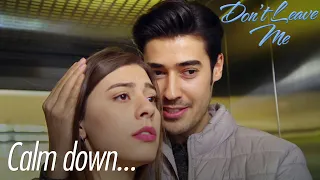 zeynep and emre got stuck in the elevator dont leave me short scenes