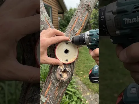 No Posts. No Wires. The Tree Is the Lamp