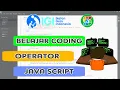 Belajar Coding Java Script - Operator Pada Aplikasi Brackets