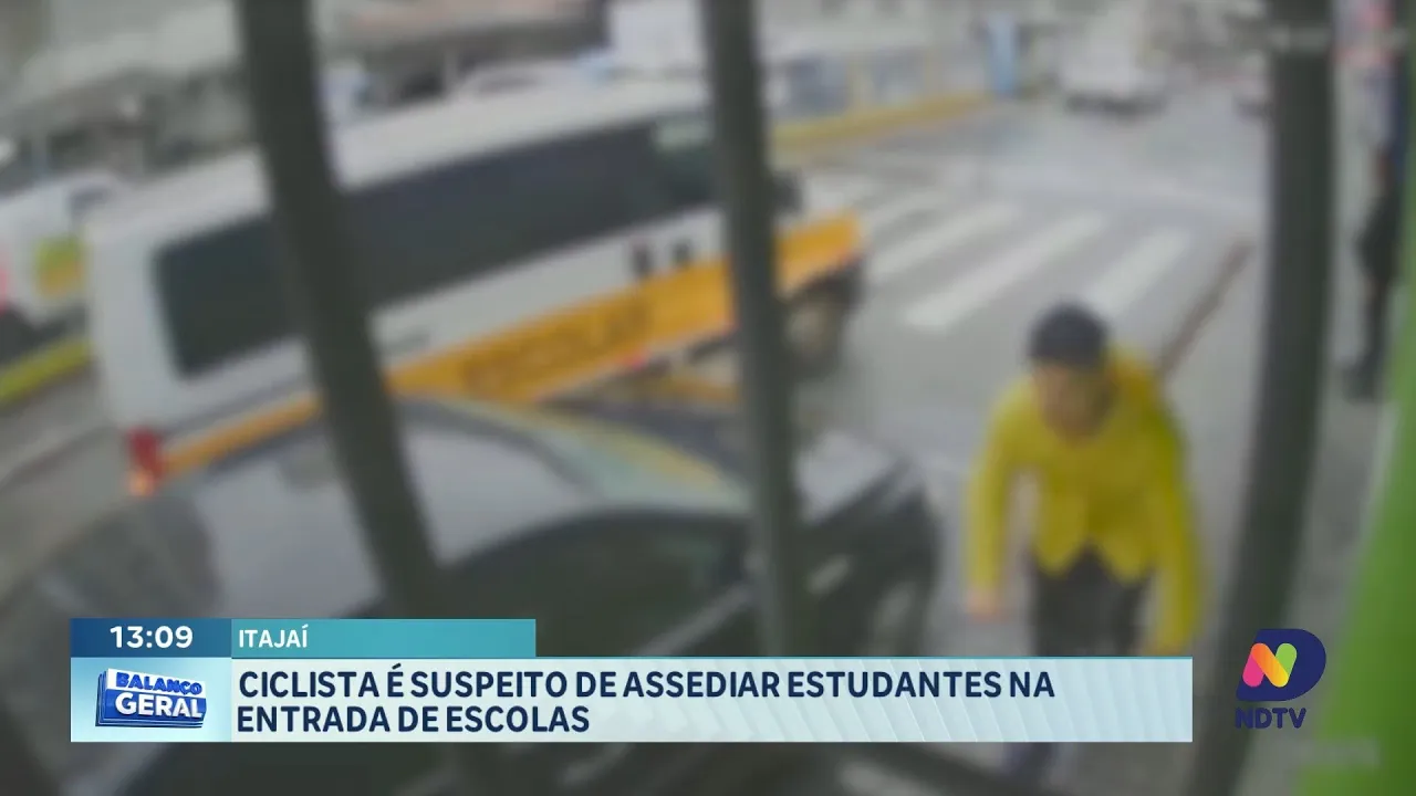 Polícia investiga homem suspeito de molestar estudantes em Itajaí