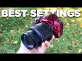 Nikon D3100 Best Settings in LESS THAN 2 Minutes