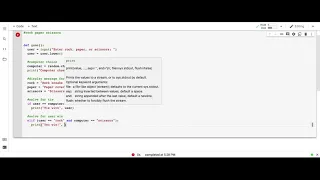 Learn Python Programming Rock Paper Scissors Programming Exercise Easy Tutorial for Beginners