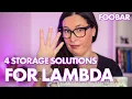 Choose the right storage solution for AWS Lambda - AWS S3 AWS EFS Lambda layers temp storage