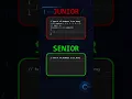 Junior vs Senior in C - Sum Numbers of Array