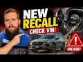 New Subaru Recall Fire Risk