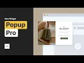 Popup Pro Widget Tutorial by Without Code