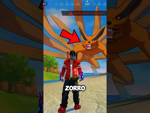 ELIMINE AL ZORRO DE NARUTO 🦊💀💥 #freefire #retofreefire21