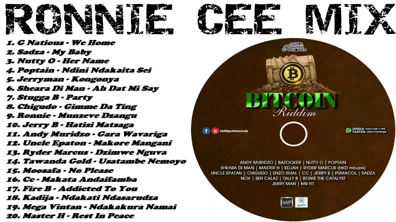 BITCOIN RIDDIM MIX [ZimDancehall April 2018] - Ronnie Cee