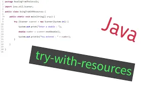 Java - try-with-resources using the Scanner