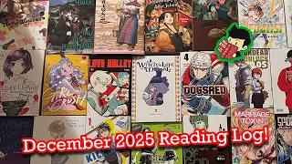 The Last Manga Reads of 2025 - December 2025 Reading Log
