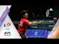 Thailand's Kunlavut beats Loh Kean Yew 2-0 to clinch Men's Singles GOLD | Badminton | SEA Games 2021