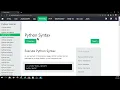 W3schools Python Syntax