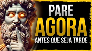 Não force nada. Deixe sua vida fluir tranquilamente - Estoicismo