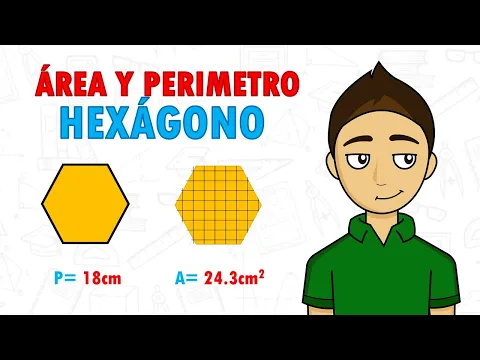 Download MP3 PERÍMETRO Y ÁREA DEL HEXÁGONO Super Fácil - Para principiantes