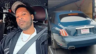 Mendeecees Shows Off The Exterior Color Of His 2026 Rolls Royce For The 1st Time