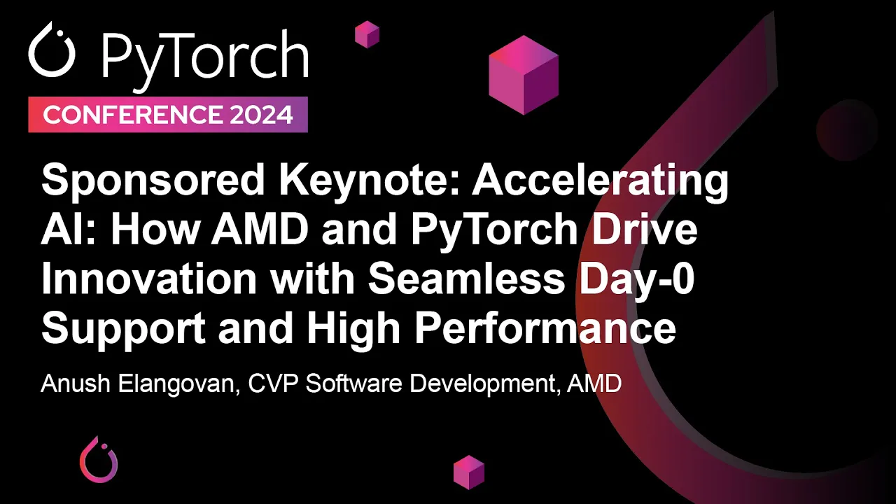 Image from Accelerating AI: How AMD and PyTorch Drive Innovation with Seamless Day-0 Support and High Performance