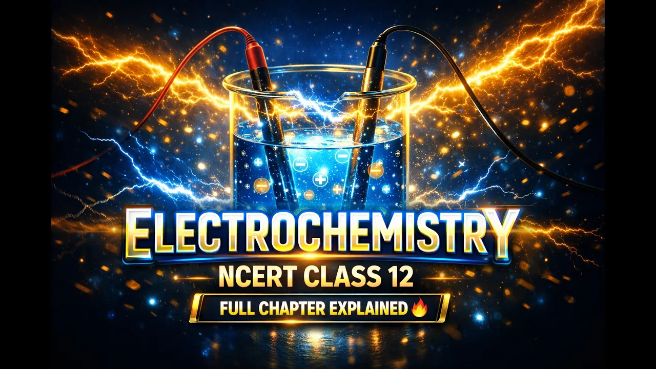 CBSE Class 12 Chemistry || Electrochemistry || Full Chapter || By Shiksha House