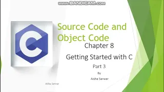 Source code Vs object code chap 8 part 3