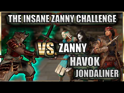 Download MP3 The INSANE Zanny Challenge! - 1 vs. 3 /w @theonlyzanny @HavokYT @Jondaliner  #ForHonor