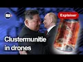 Lagu Zo gebruikt Rusland Noord-Koreaanse clustermunitie in drones