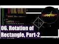 06 How to Rotate a Rectangle using graphics h Rect Part-2 CodeWar