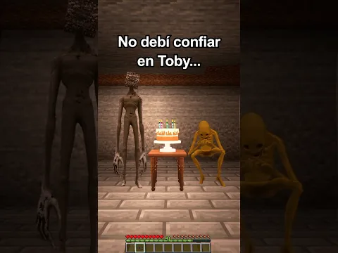 Creo que no debí confiar en Toby… 😭 #shorts #minecraft