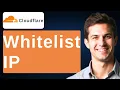 How To Whitelist IP In Cloudflare 2026 Guide