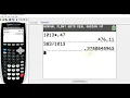 Rounding Fraction to a Percent on TI 84