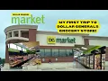 DG Market Dollar Generals Grocery Store Fill-In Haul My First Visit