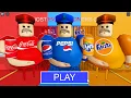 Download Lagu COCA-COLA BARRY Vs PEPSI BARRY Vs FANTA BARRY in BARRY'S PRISON RUN! New Scary Obby (#Roblox)