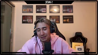 John C debutando en vivo ajaja
