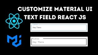 How to Customize Material UI TextField in React JS