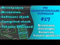 PIC MCU TUTORIALS - Reentrancy Volatile keyword Interrupt traps Absolute Beginner