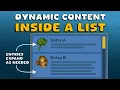 How to create a list with flexible entries on your Unity UI