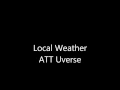 U - verse Weather App