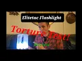EliteTac Saber Tac OH Spotlight Torture Test 600 Flashlight Navy Seal Fire Starter Test Review