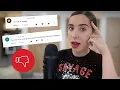 ASMR Reading Mean Hate Comments