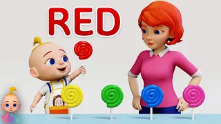 Color Candies, रंगीन कैंडीज, Baby Shark Song, Kids Learning and Baby Videos