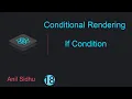 React tutorial for beginners Conditional rendering If Condition