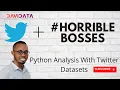 Scraping Analysing Twitter Data Using Python NLP Data Visualization