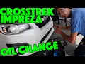 How To Subaru Crosstrek Impreza Oil Change - DIY