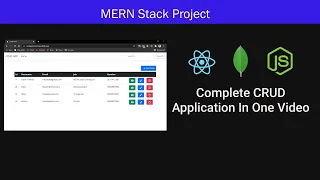 MERN Stack CRUD Application In One build a mern app HarshPathakNV