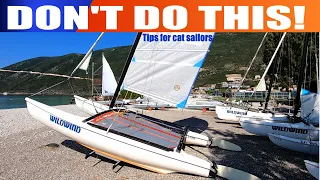 Things not to do with your catamaran to prevent damage