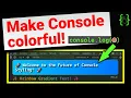 How To Add Styling To console log in Javascript