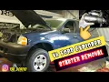 Ford explorer starter removal v6 engine