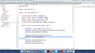 Java Pixel Paint 8 Connecting the Windows