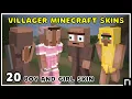SKIN ORANG DESA MINECRAFT - VILLAGER MINECRAFT SKINS BOY AND GIRL SKIN