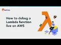 AWS Lamba Debugging with Sigma IDE
