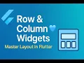 Flutter Row Column Widgets Master Layout Alignment Easily
